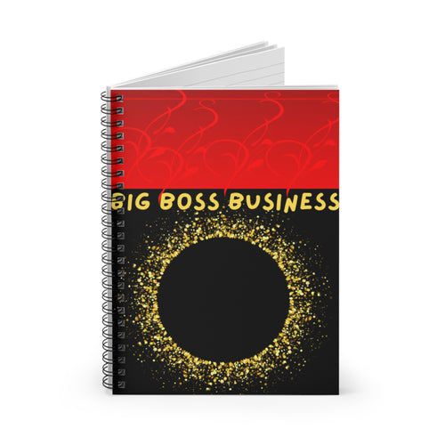 Big Boss Business Spiral Notebook