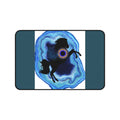 Mystic Unicorn Desk Mat — Blue Geode Mouse Pad