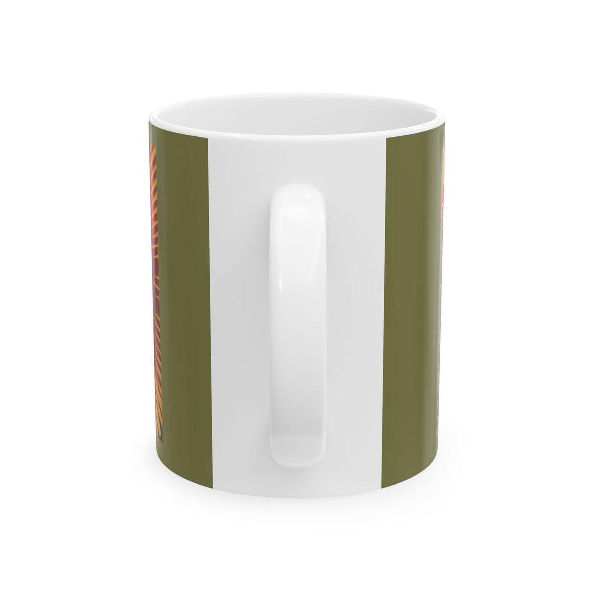 Strong Body Strong Mind Motivational Ceramic Mug
