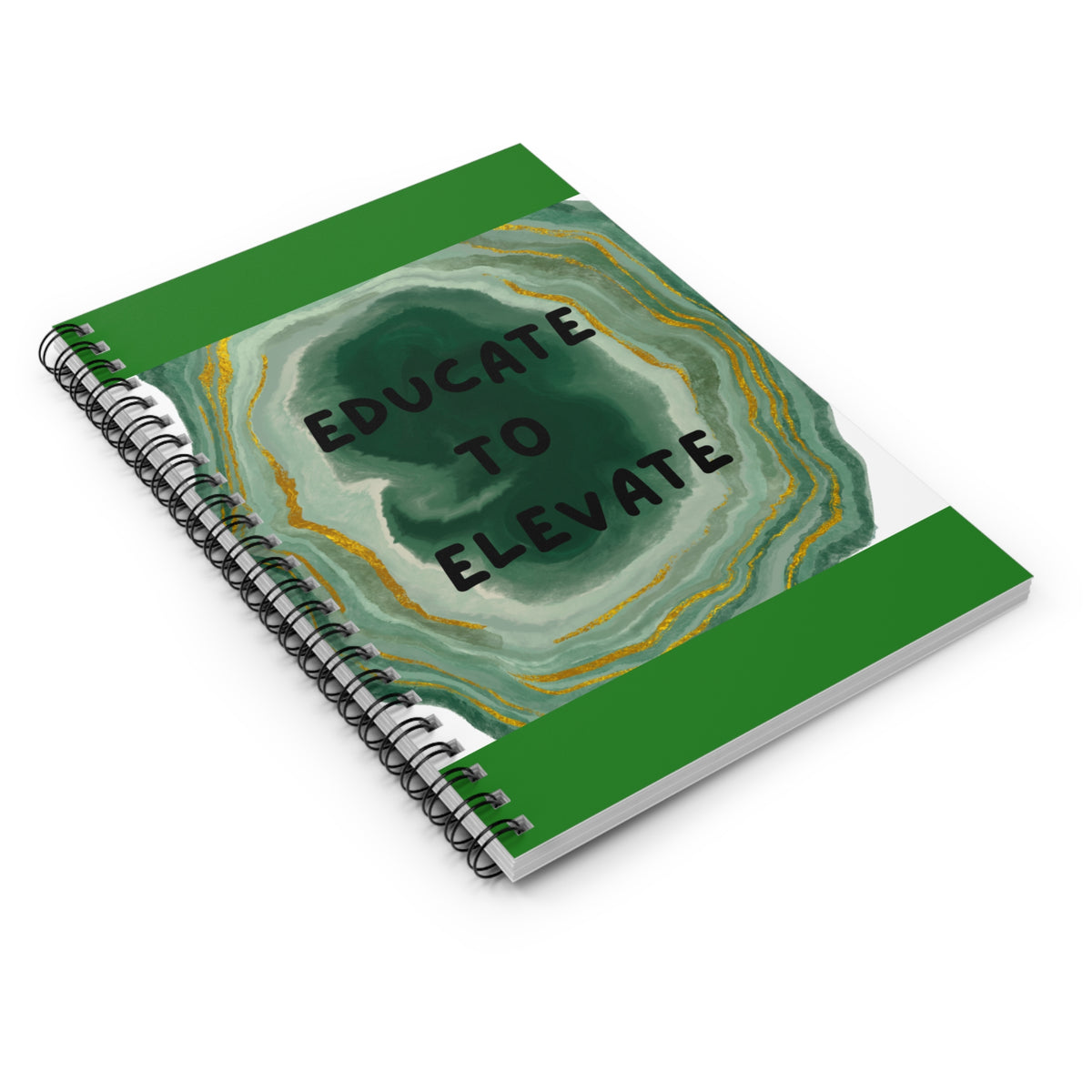 Educate to Elevate Spiral Notebook