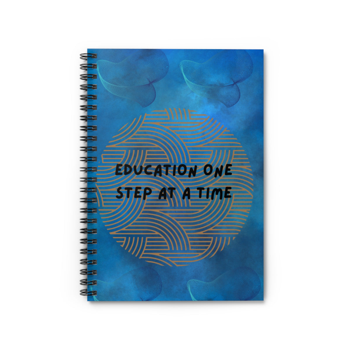 Education One Step at a Time Spiral Notebook