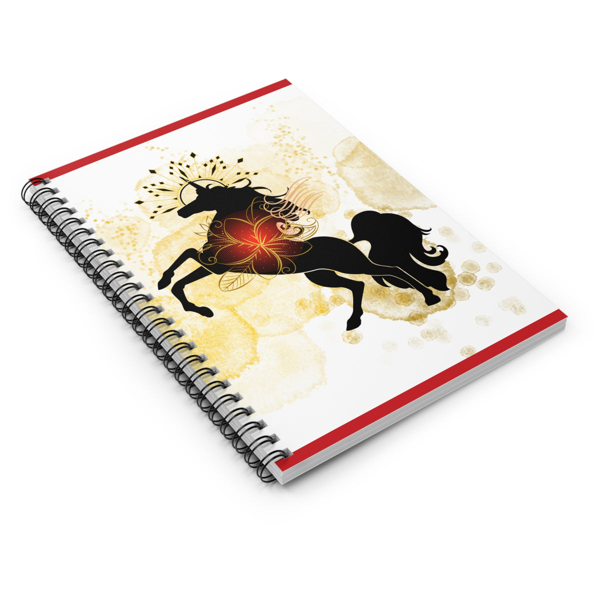 Unicorn Spiral Notebook – Mystical Fantasy Journal