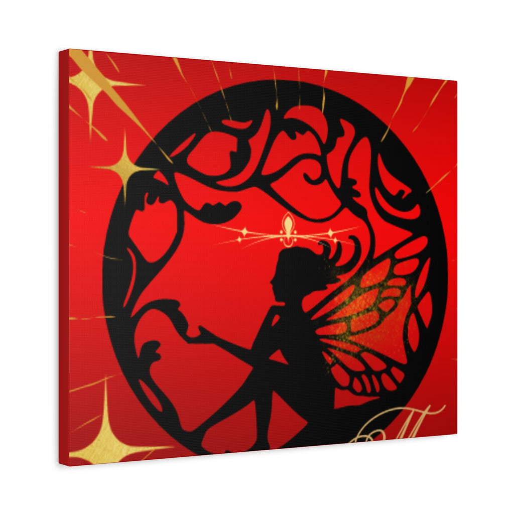 Romantic Fantasy Fairy Canvas Wall Art