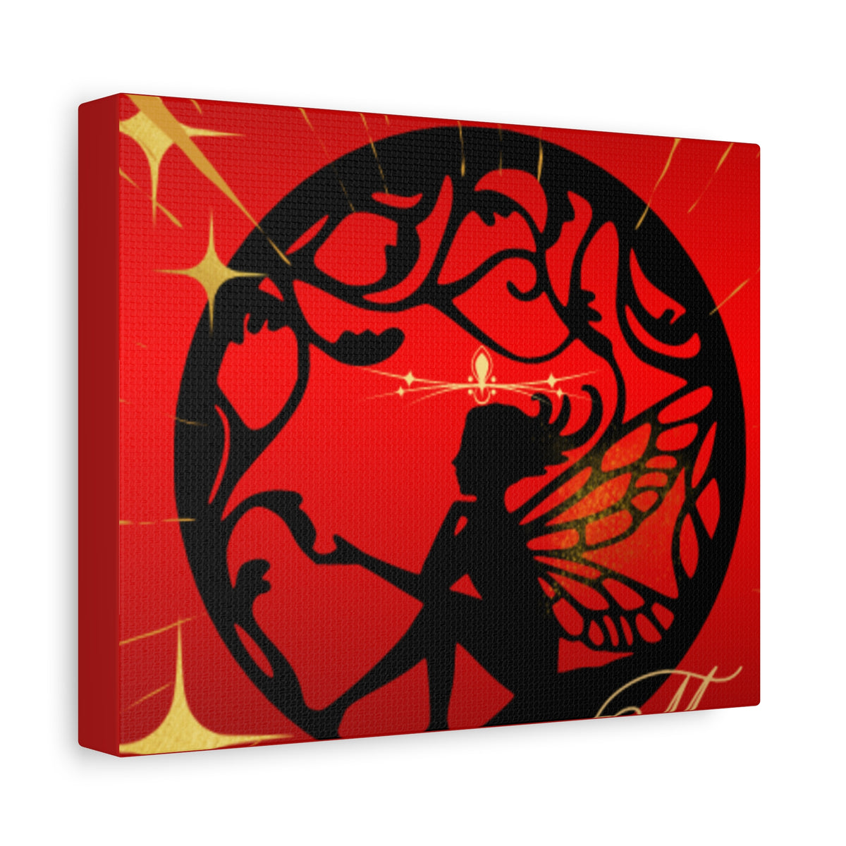 Romantic Fantasy Fairy Canvas Wall Art