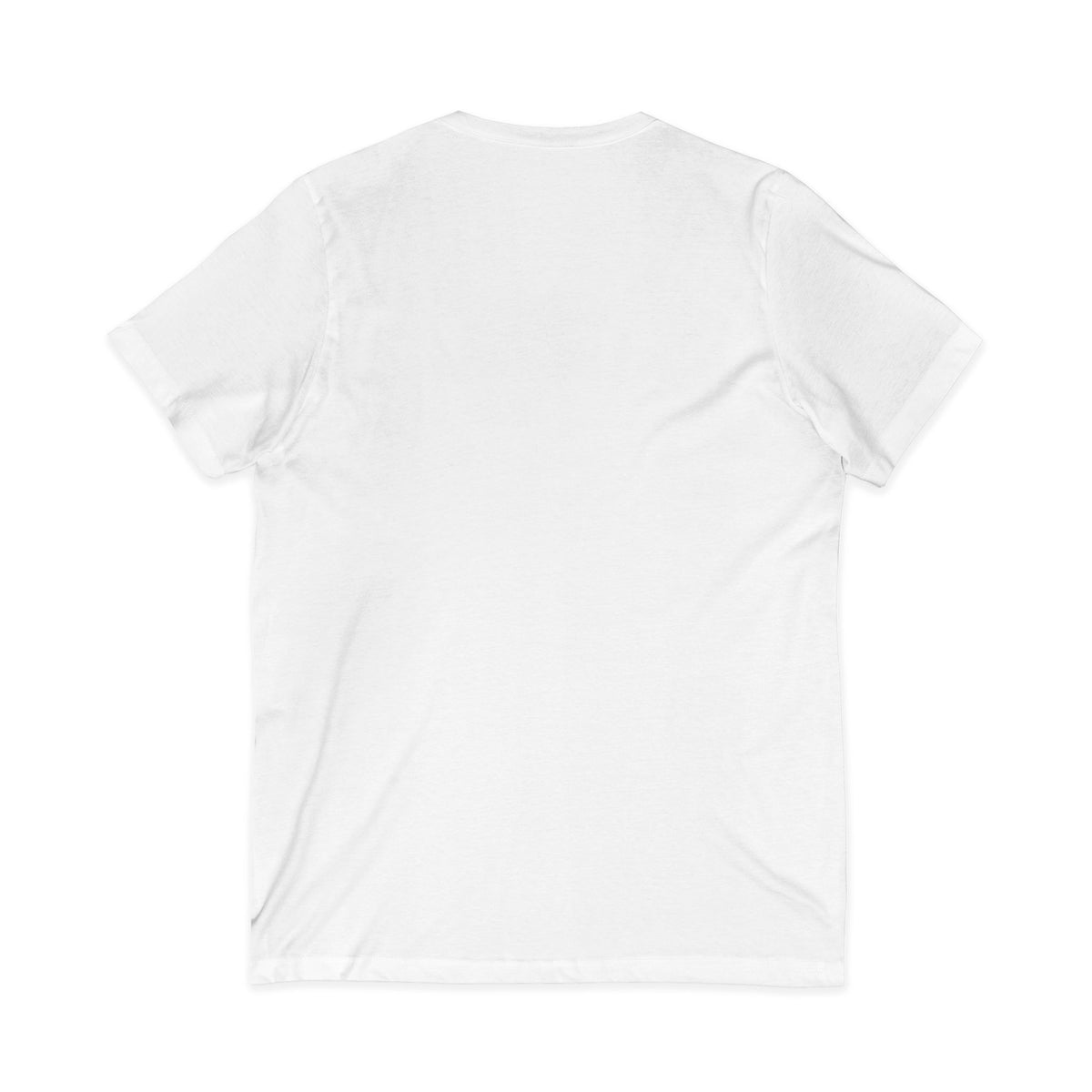 Butterfly Orb V-Neck Tee — Ethereal Black & White Butterfly Graphic