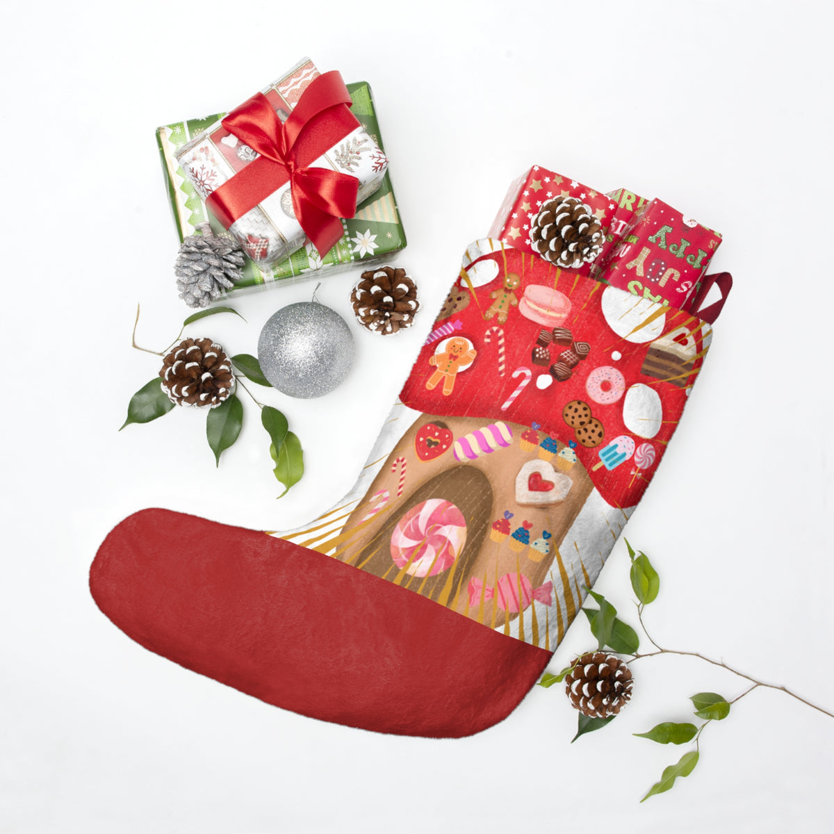 Christmas Candy Cookie Stocking