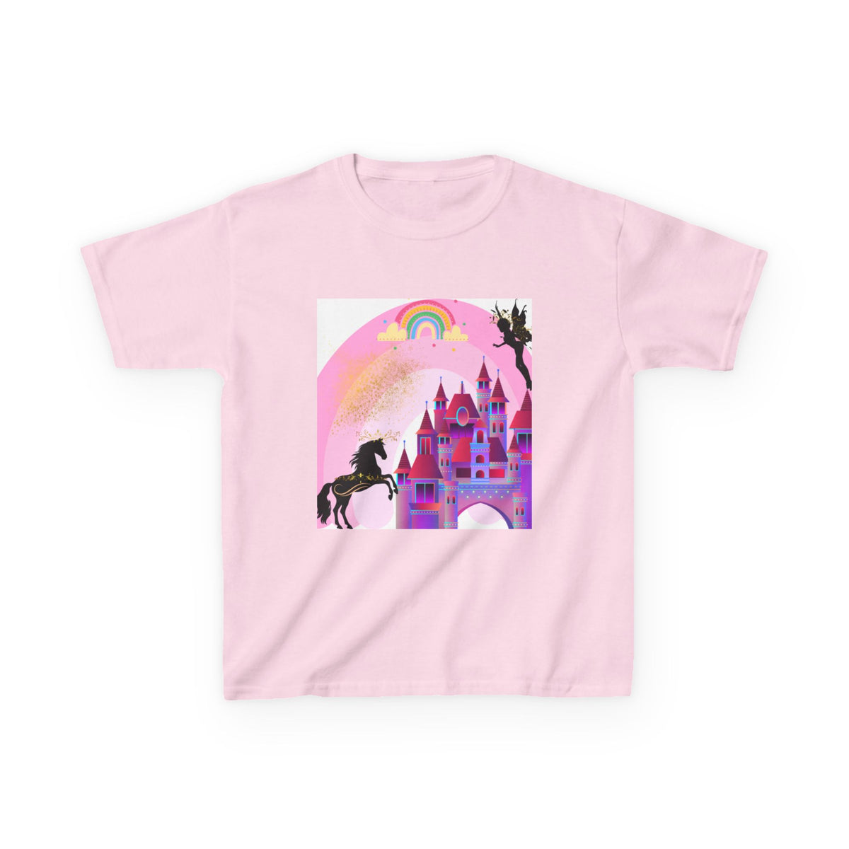Kids Fantasy Castle Unicorn Tee