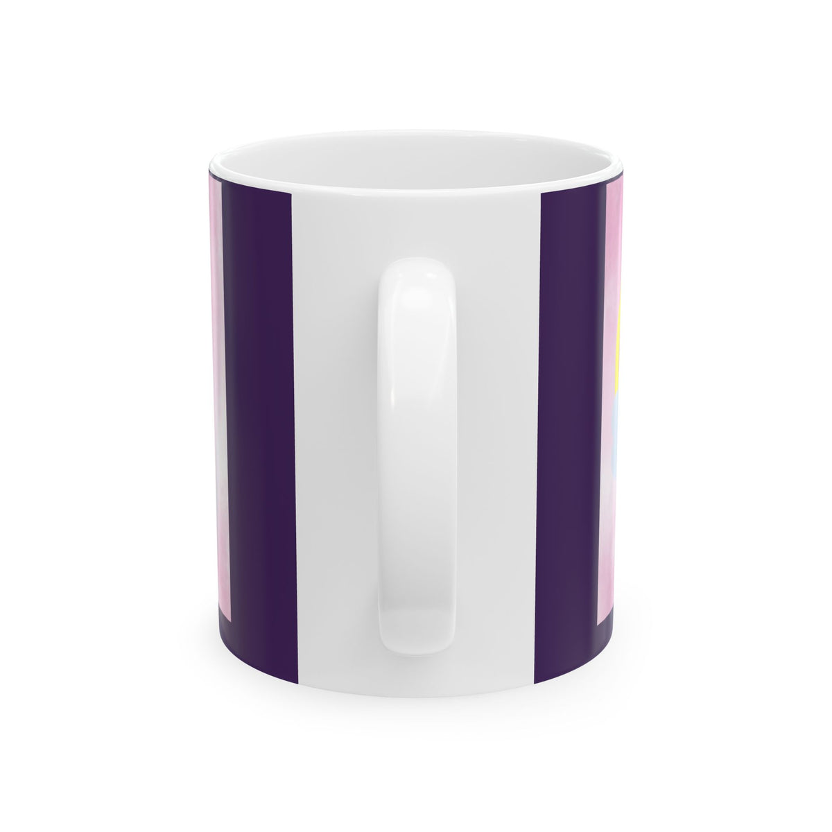 Ceramic Mug with Rainbow Fairy Affirmation Design