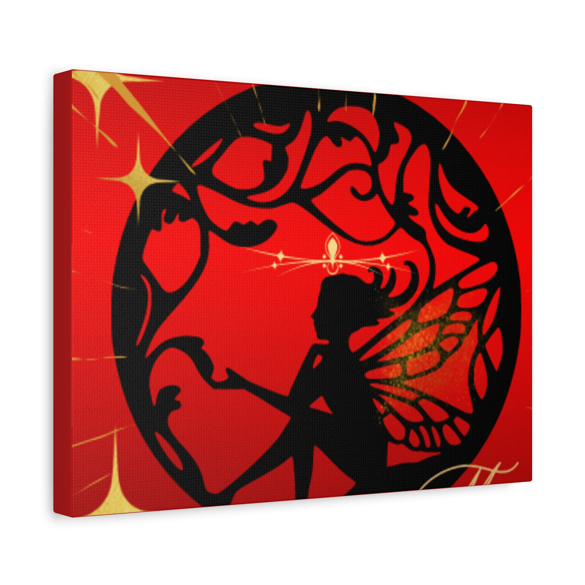 Romantic Fantasy Fairy Canvas Wall Art