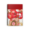 Christmas Candy Treats Spiral Notebook