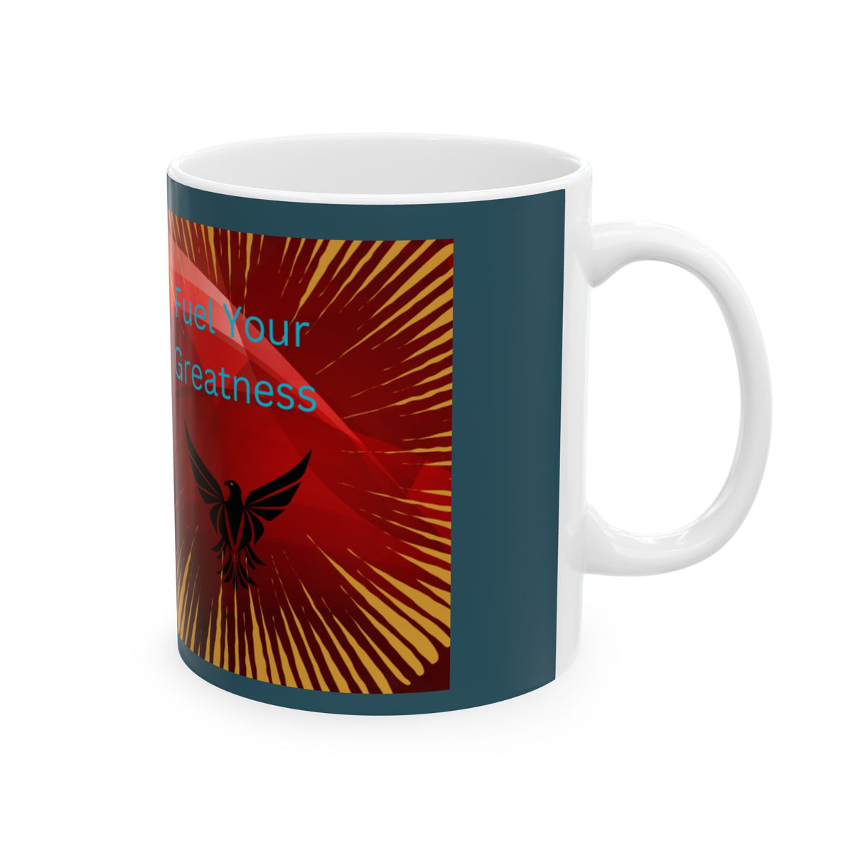 Fuel Your Greatness Motivational Ceramic Mug