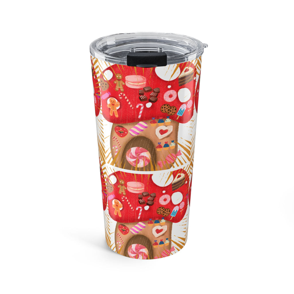 20oz Christmas Cookie Tumbler – Festive Holiday Treats Design