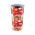 20oz Christmas Cookie Tumbler – Festive Holiday Treats Design