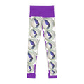 Youth Butterfly Moon Purple Leggings