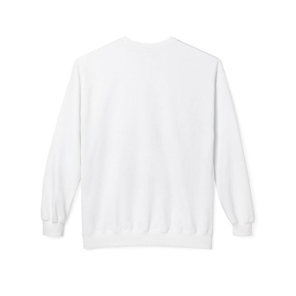 Butterfly Orb Crewneck Sweatshirt — Blue Butterfly Art Sweatshirt