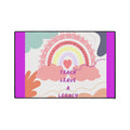 Teach, Leave a Legacy Rainbow Teacher Floor Mat