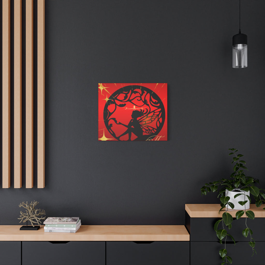 Romantic Fantasy Fairy Canvas Wall Art