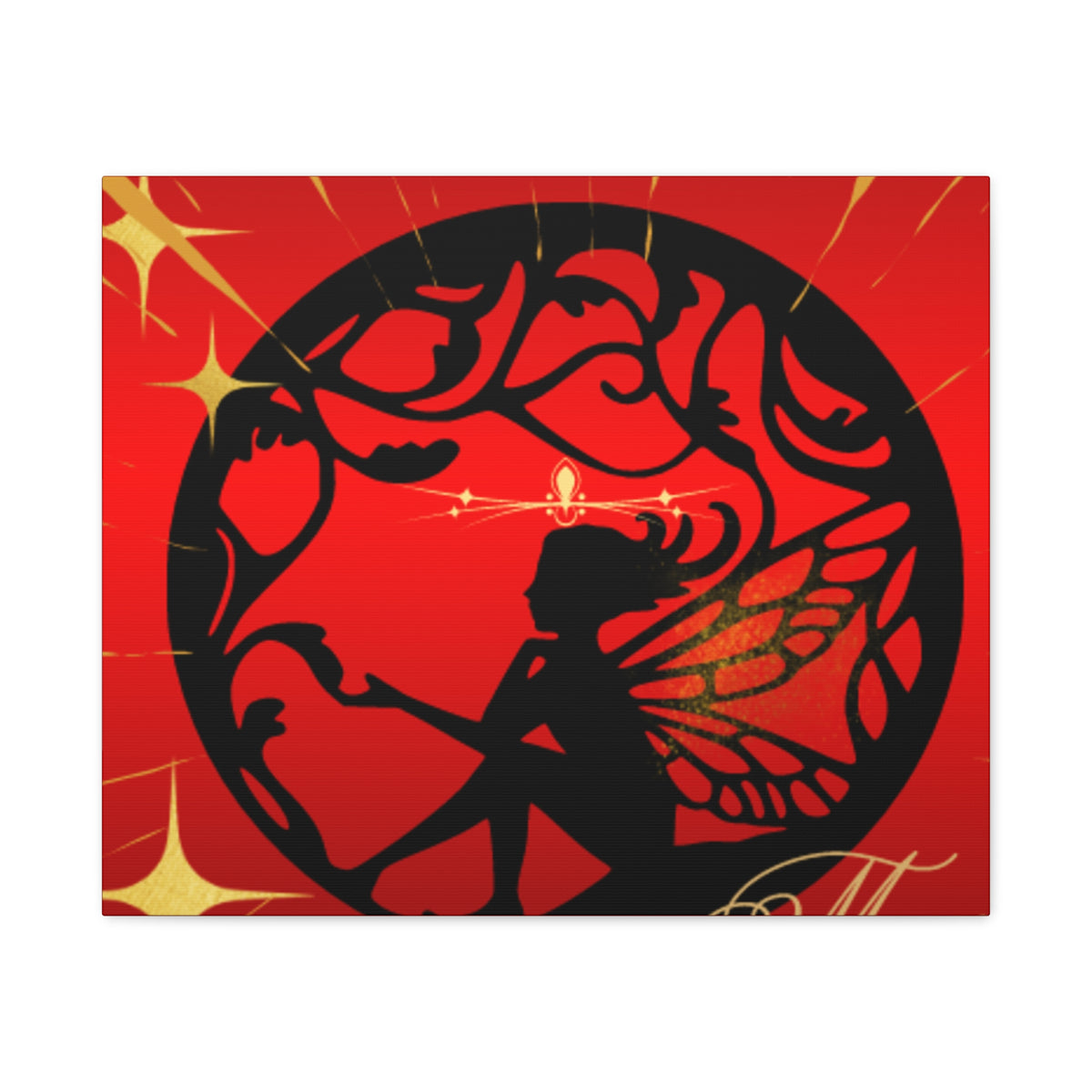 Romantic Fantasy Fairy Canvas Wall Art