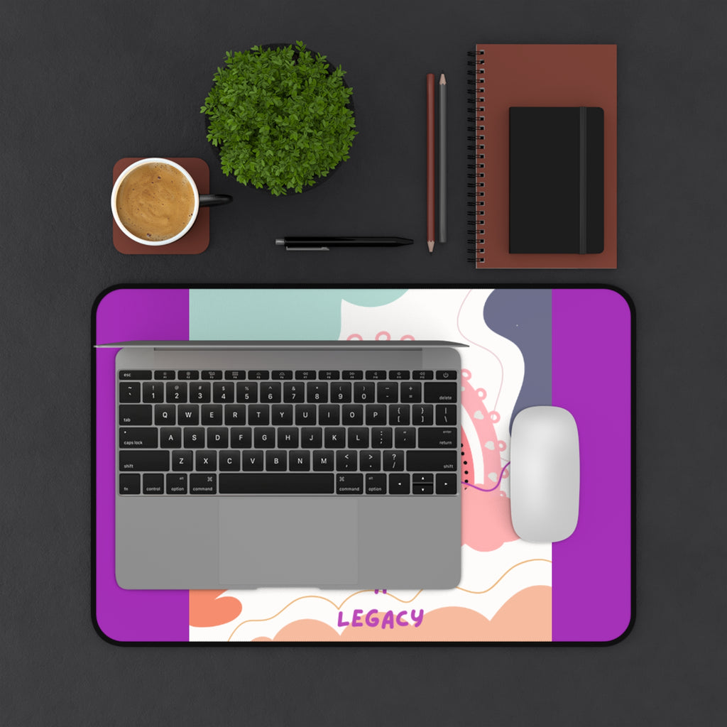 Teach, Leave a Legacy Rainbow Desk Mat