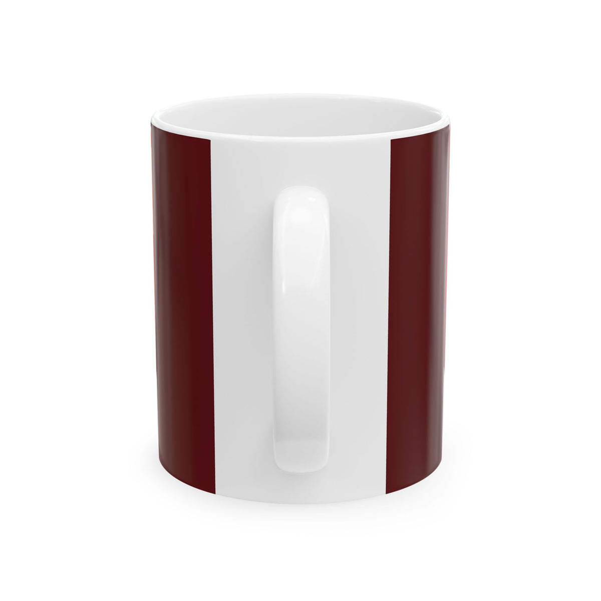 Red Ballroom Dancers Ceramic Mug