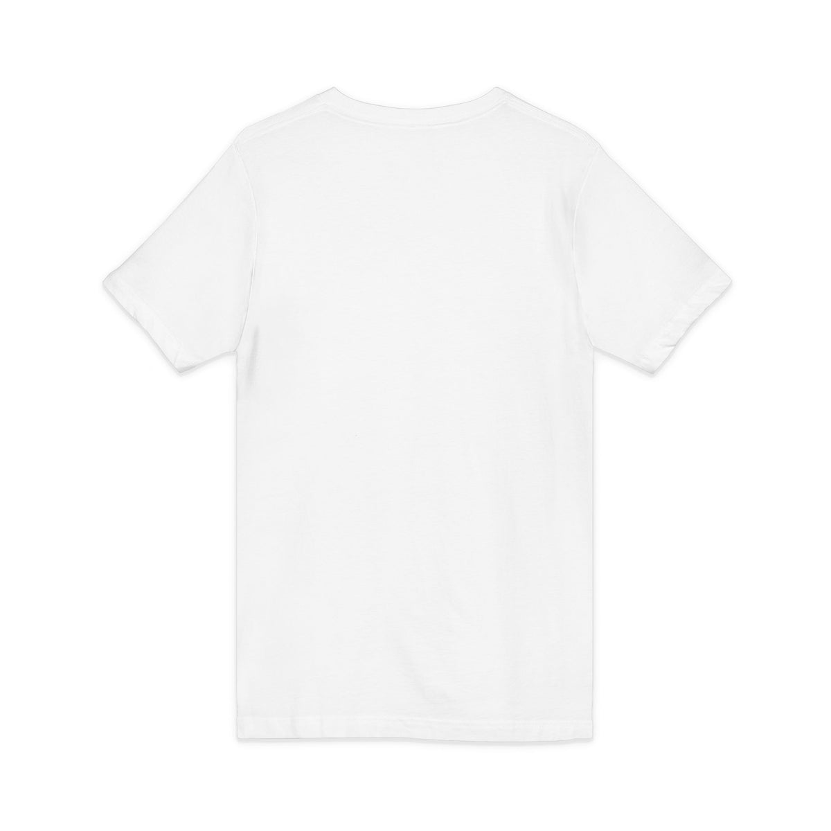 Butterfly Orb V-Neck Tee — Ethereal Black & White Butterfly Graphic