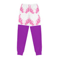 Youth Purple Angel Wings Joggers