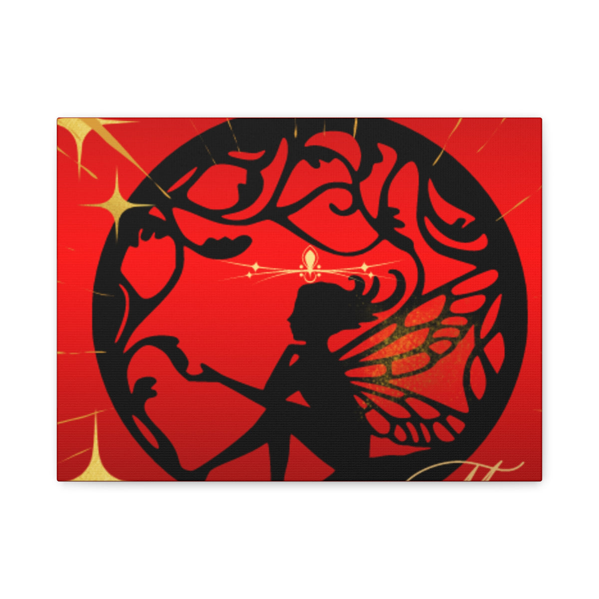 Romantic Fantasy Fairy Canvas Wall Art