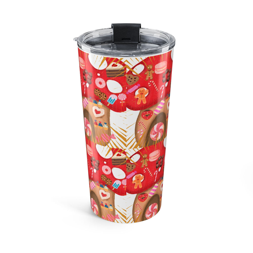 20oz Christmas Cookie Tumbler – Festive Holiday Treats Design