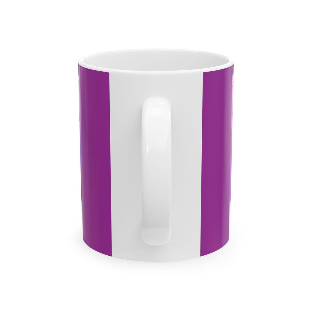 Mystical Horse Geometric Ceramic Mug