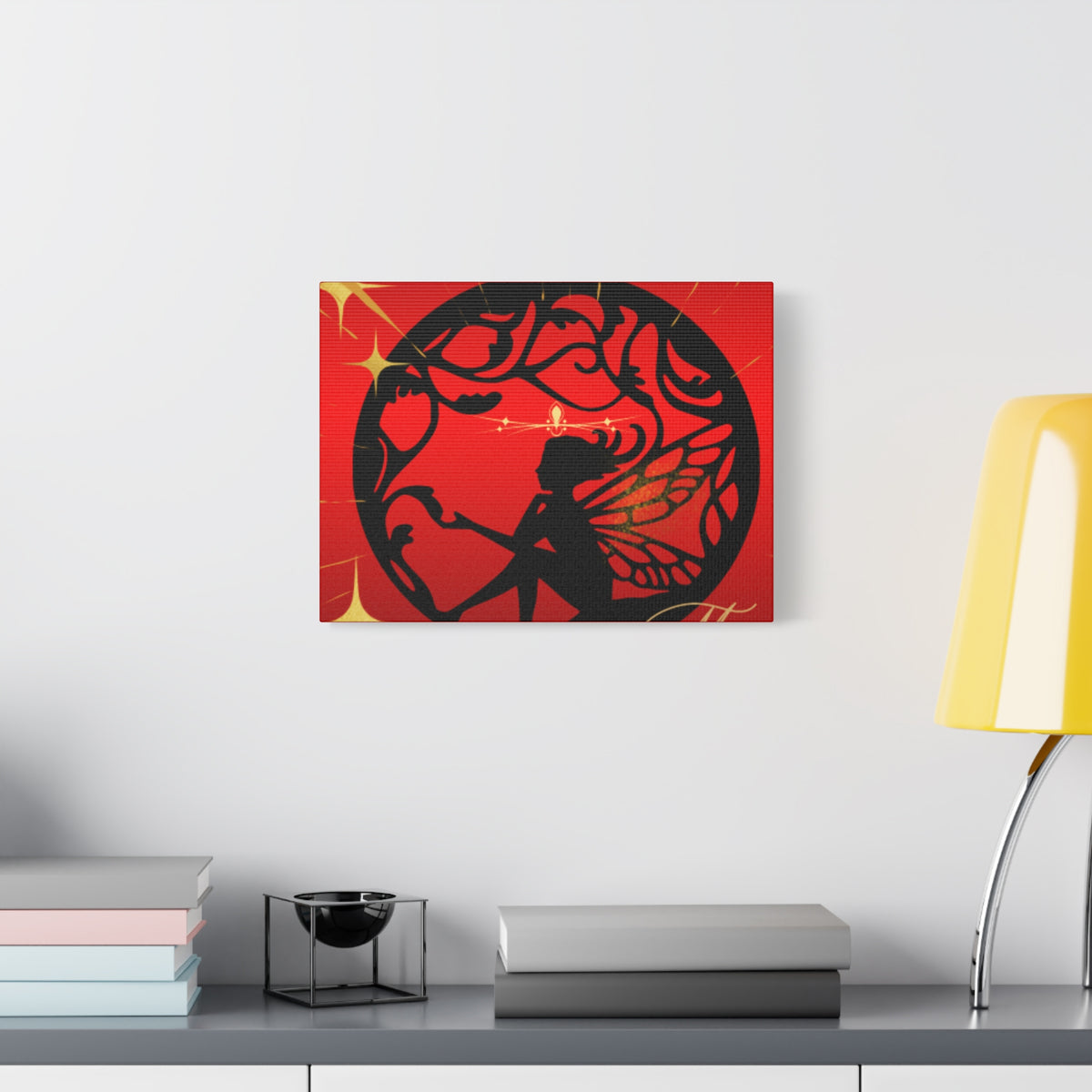 Romantic Fantasy Fairy Canvas Wall Art