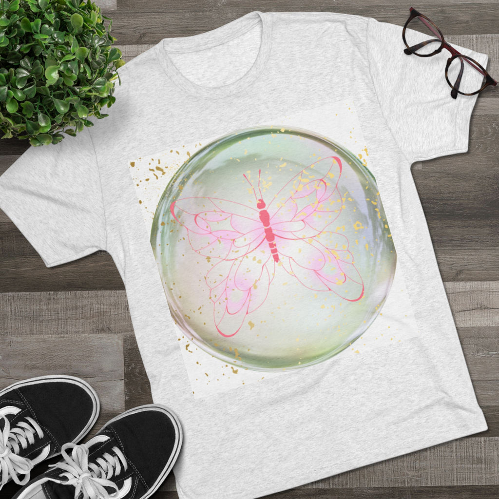 Butterfly Bubble Art T-Shirt