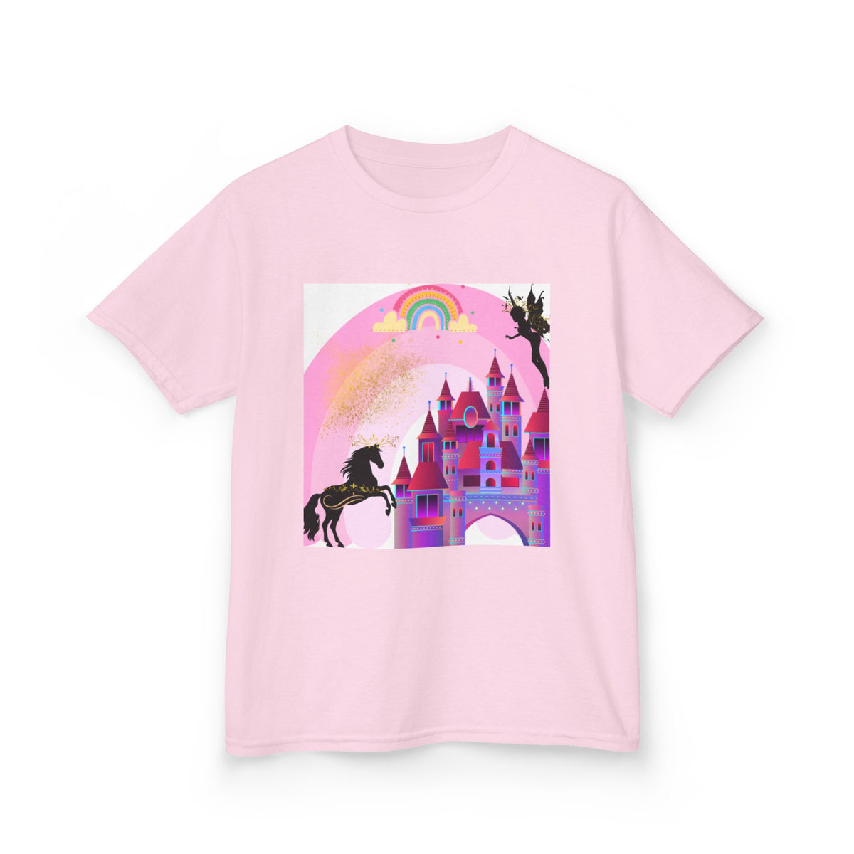 Kids Fantasy Castle Unicorn Tee