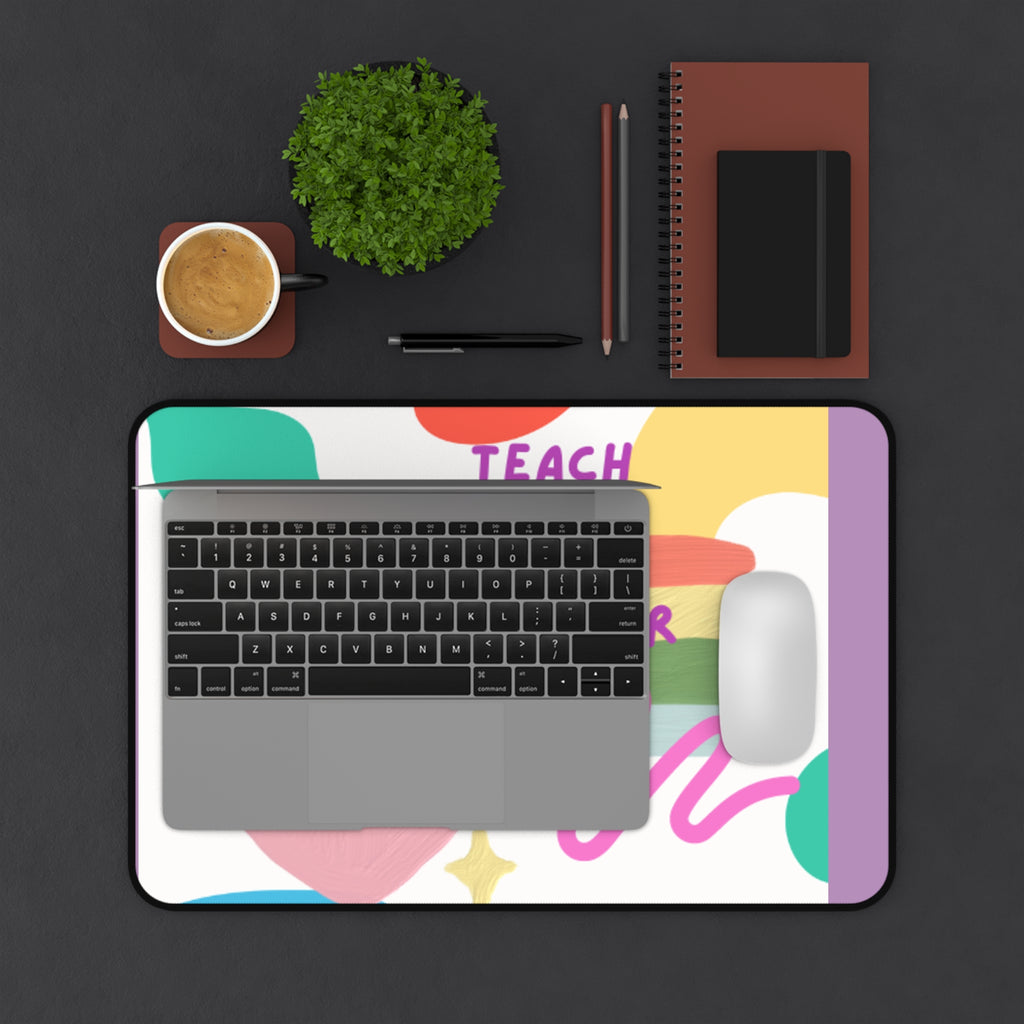 Teach and Discover Colorful Desk Mat