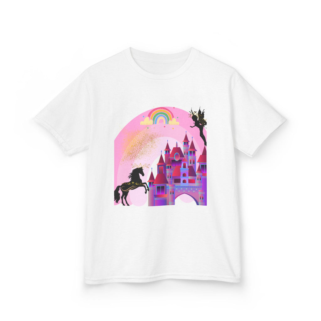 Kids Fantasy Castle Unicorn Tee