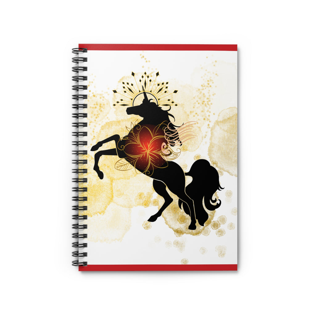Unicorn Spiral Notebook – Mystical Fantasy Journal