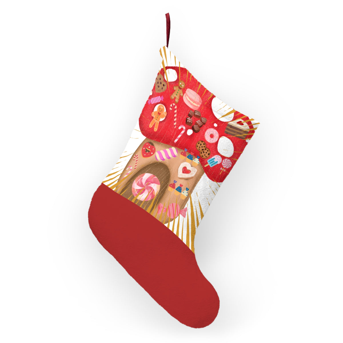 Christmas Candy Cookie Stocking