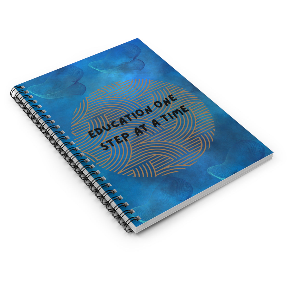 Education One Step at a Time Spiral Notebook